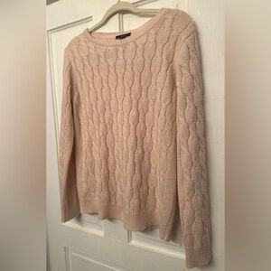 FOREVER 21 Cable Knit Sweater. Size Lg.